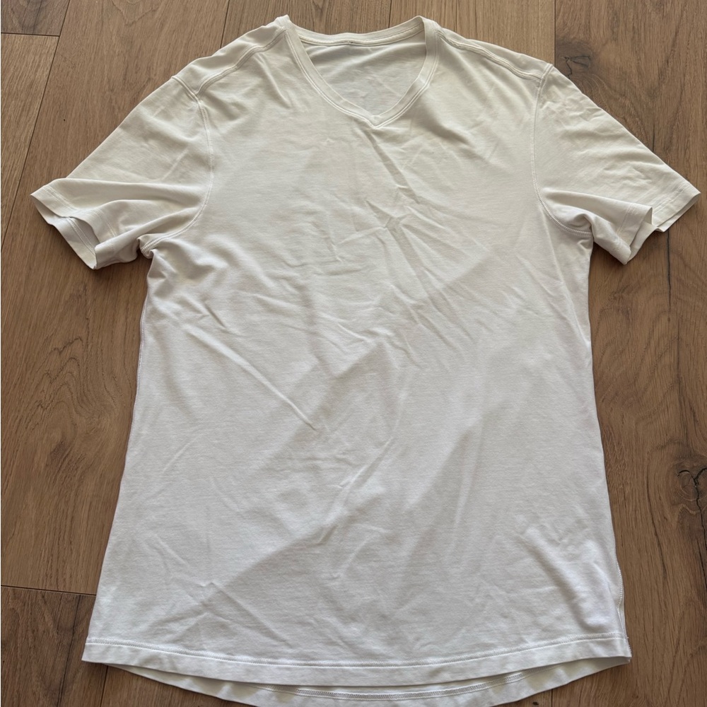 Five Year Basic lululemon athletica White Short Sleeve Tee